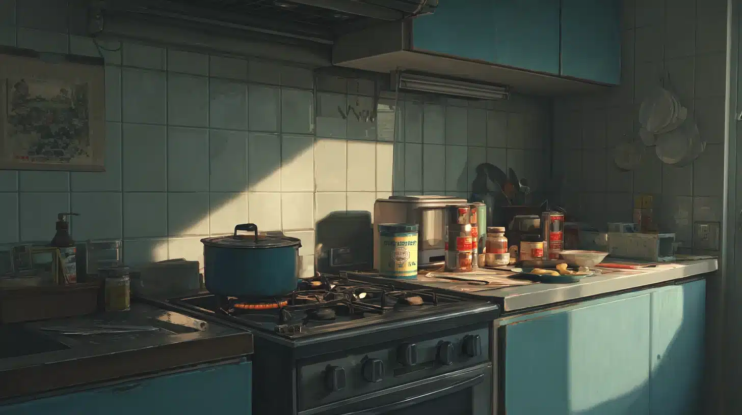 Afmontering af gaskomfur Afmontering af gaskomfur