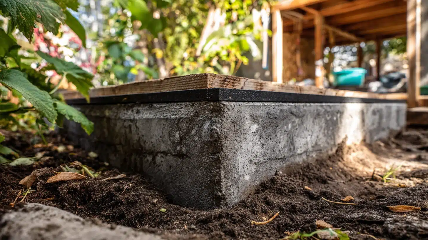 Fundament til drivhus Fundament til drivhus