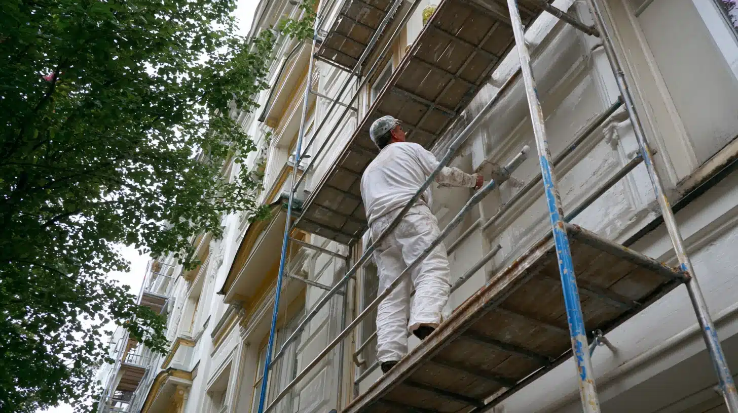 Maling af facade Maling af facade