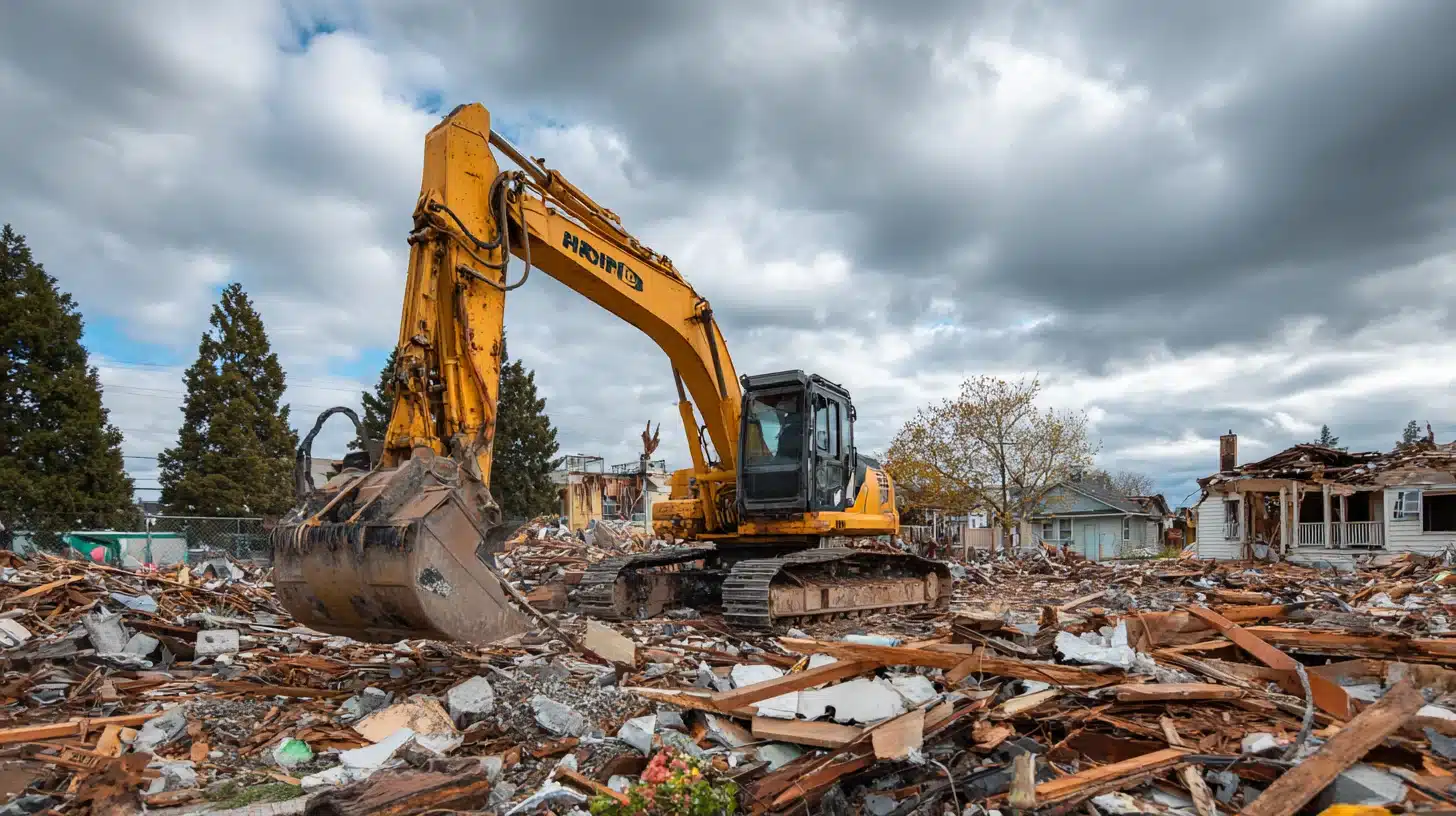Nedrivning af hus Nedrivning af hus