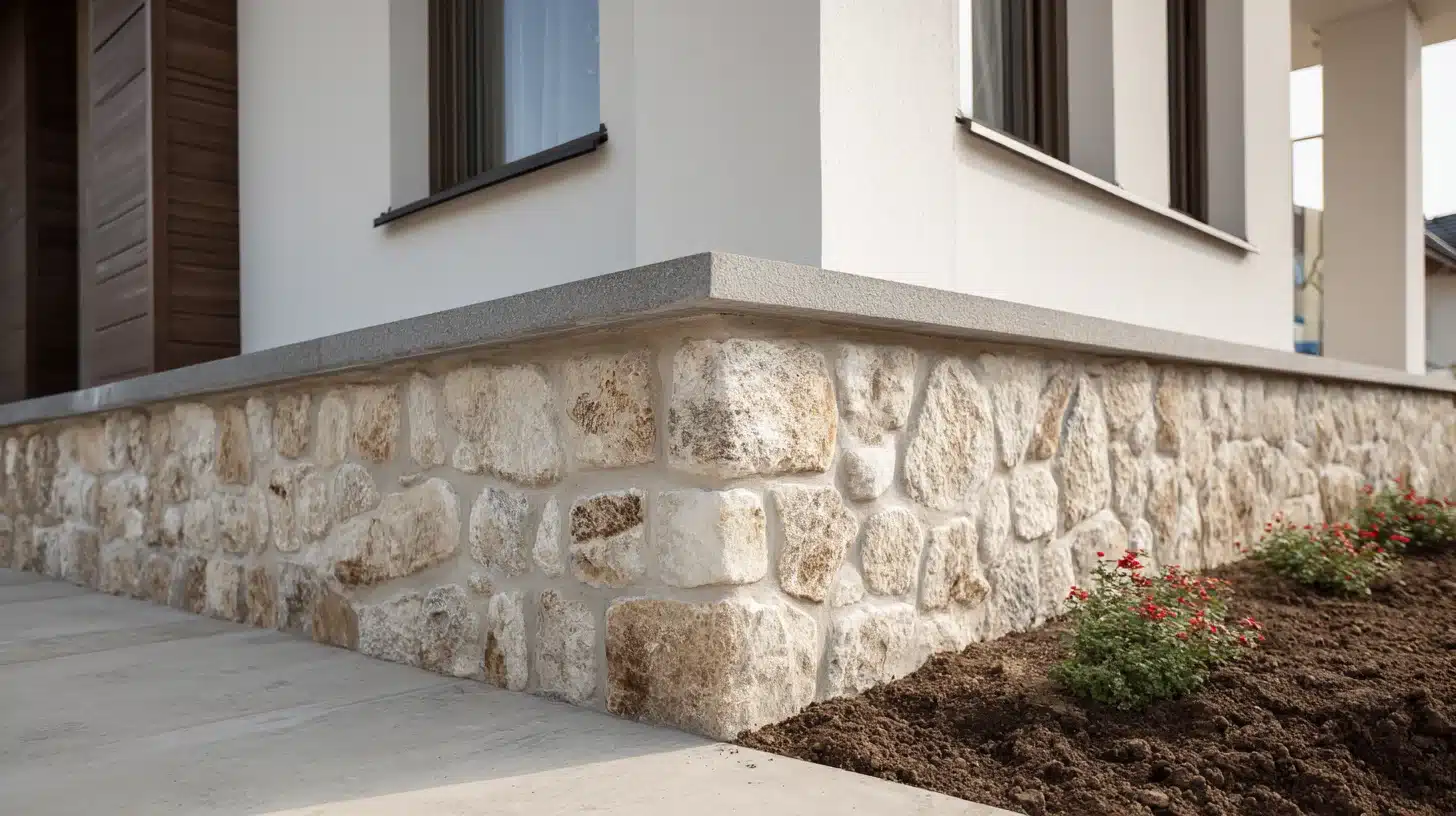 Støbning af fundament Stoebning af fundament